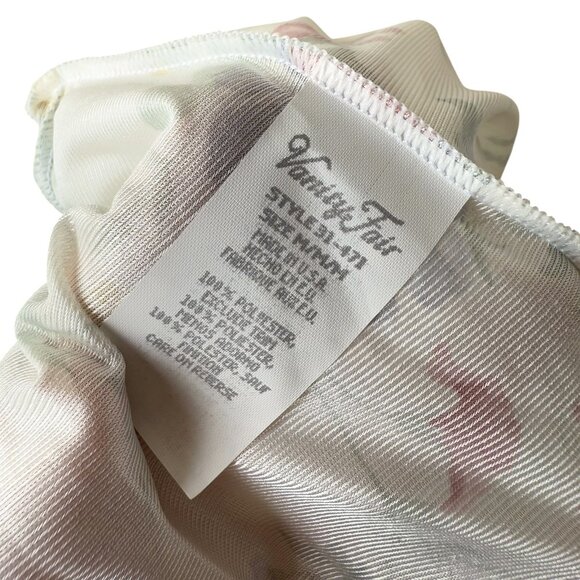 VTG Vanity Fair 2 Pc Floral Lace Nightgown & Robe Peignoir Set Size Medium NEW - Picture 10 of 10